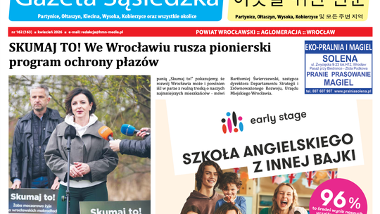 Kwietniowe wydanie Gazety Sąsiedzkiej w wersji elektronicznej