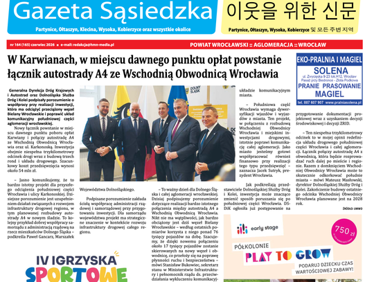 Czerwcowe wydanie Gazety Sąsiedzkiej
