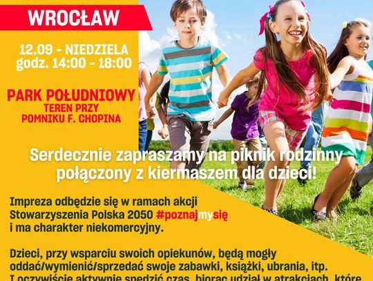 Festyn Stowarzyszenia Polska 2050 w Parku Południowym