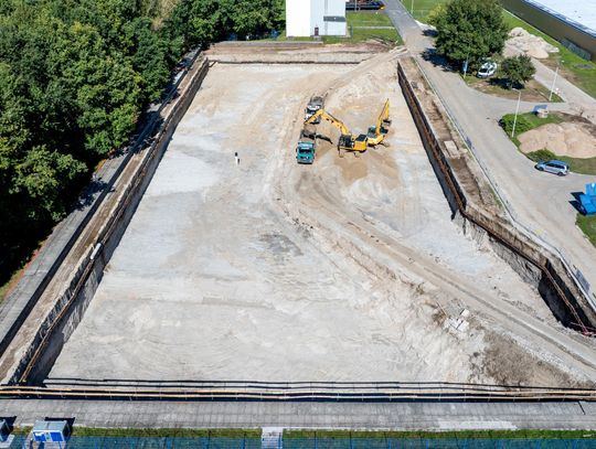 MPWiK Wrocław buduje nowy zbiornik wody czystej