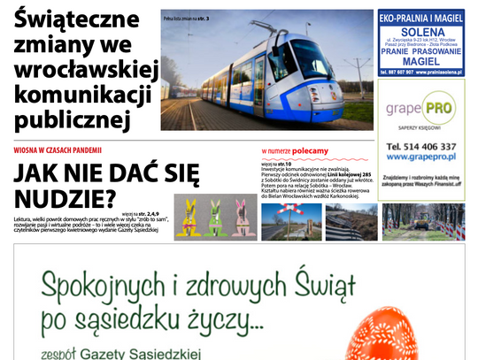 Nowy numer Gazety Sąsiedzkiej – także w wersji elektronicznej