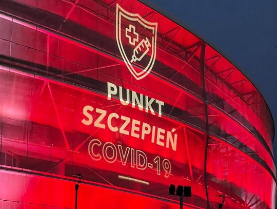 Stadion Wrocław największym w Polsce samochodowym punktem szczepień