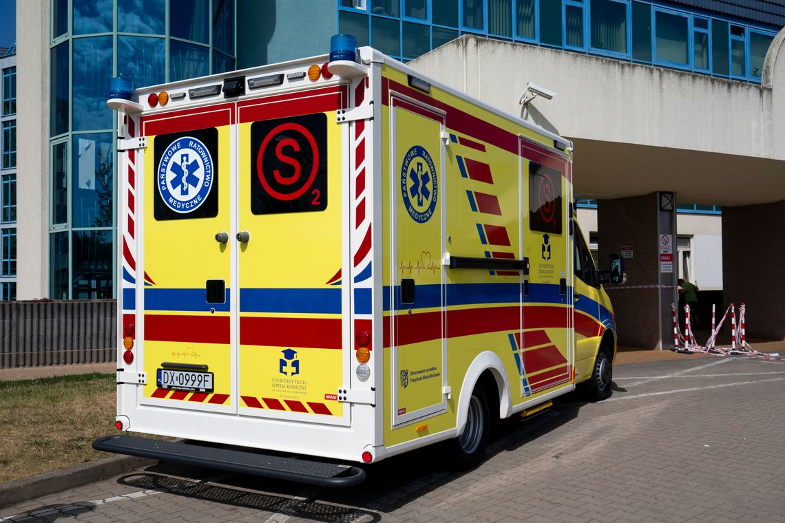 Ambulans Shock Team, Supernowoczesna karetka dla szpitala na Borowskiej Ambulans Shock Team, Supernowoczesna karetka dla szpitala na Borowskiej