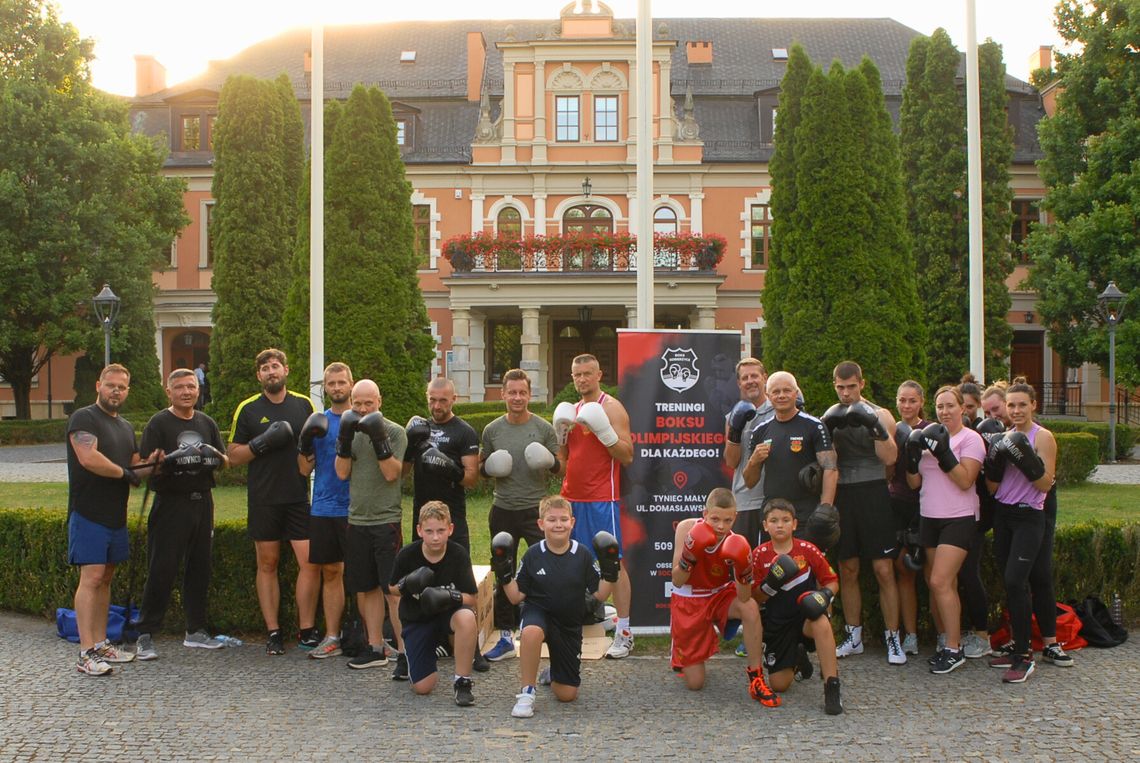 Boks Kobierzyce. Lato to dobry czas na popularyzację sportu