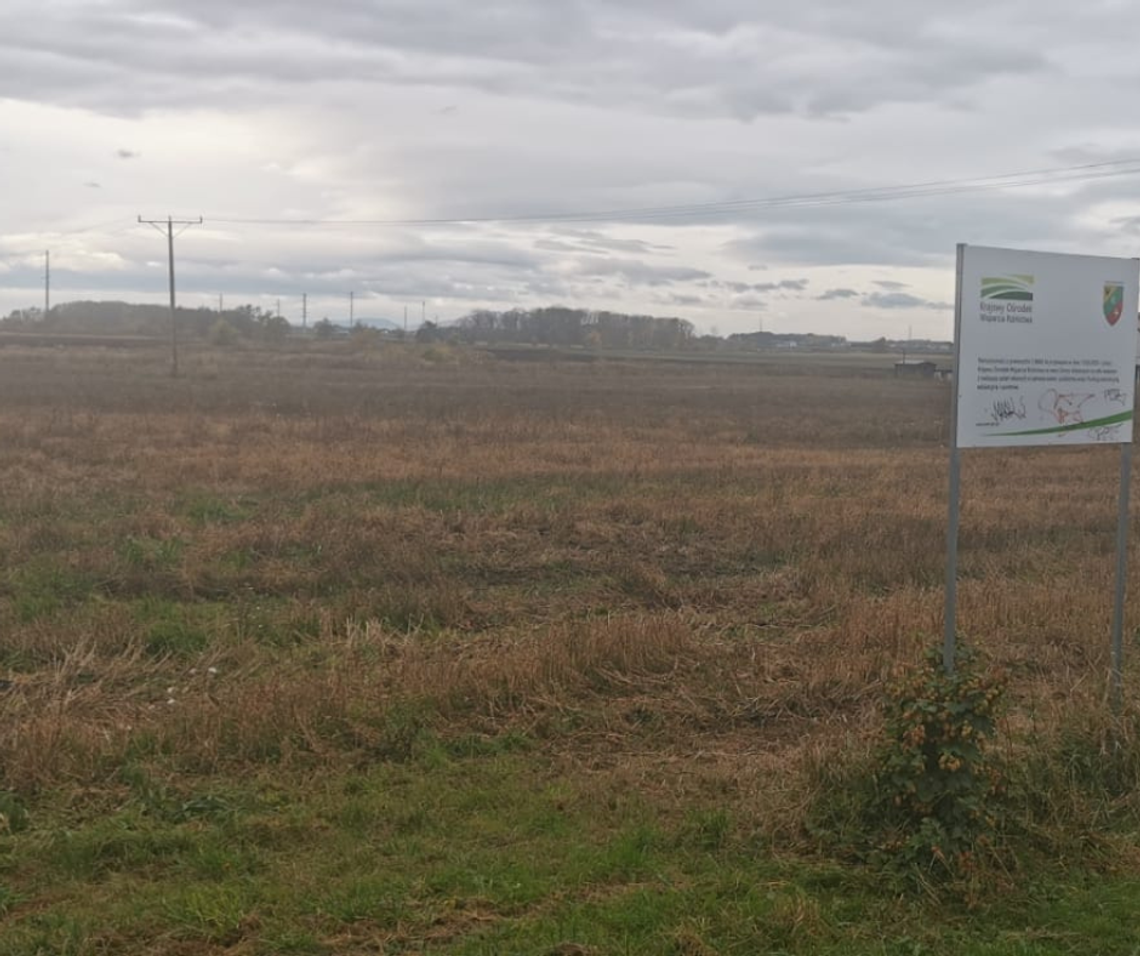 Nowy park w Bielanach Wrocławskich, Ul. Handlowa już otwarta