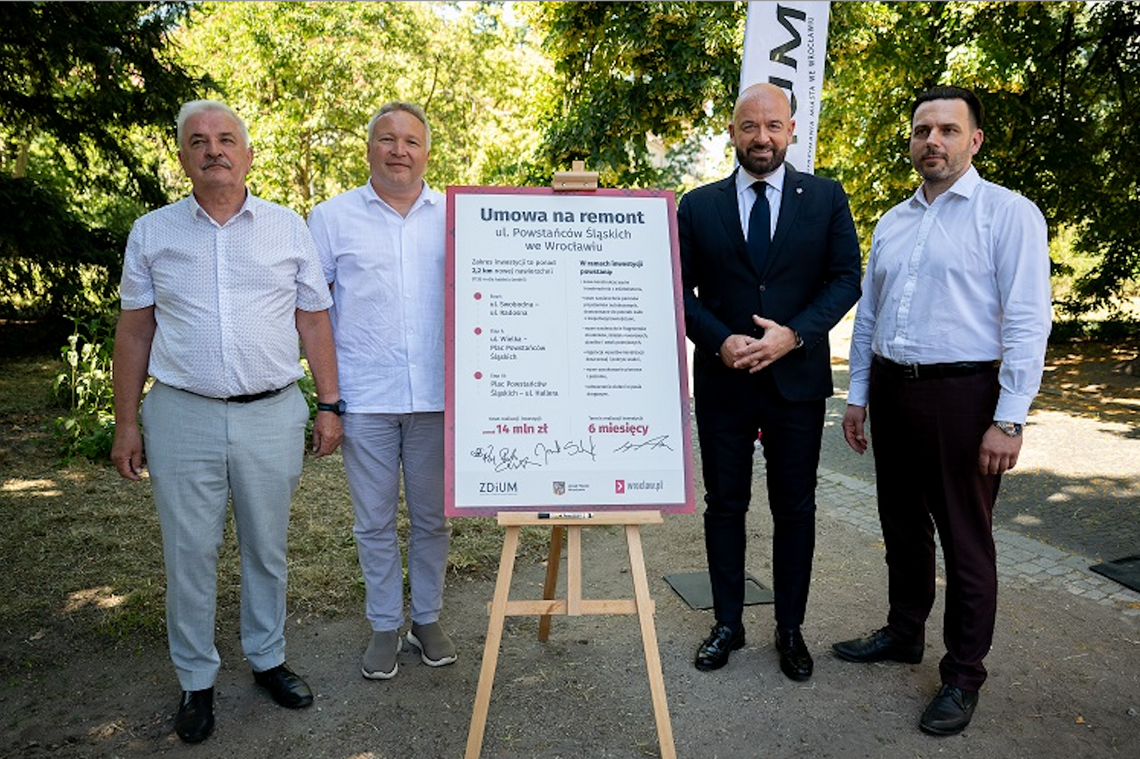 Rusza lipcowy remont ul. Powstańców Śląskich. Duże zmiany w organizacji ruchu